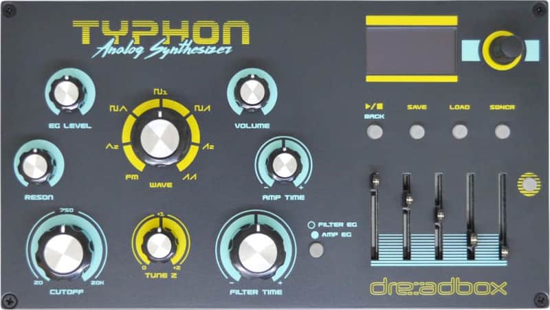 ほぼ新品 Dreadbox Typhon アナログシンセサイザー Dreadbox Typhon Analog Synthesizer | Reverb