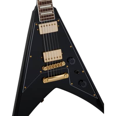 Jackson X Series Signature Scott Ian King V KVXT Gloss Black - Electric Guitar image 3