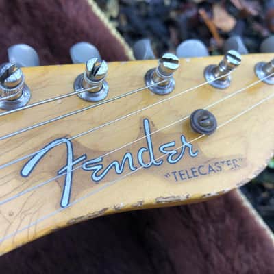 Fender Blackguard Telecaster ex John Squire THE STONE ROSES & SEAHORSES - Blonde image 5
