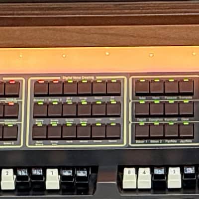 Wersi DELTA DX 500 T 1983-1987 - Walnut image 2