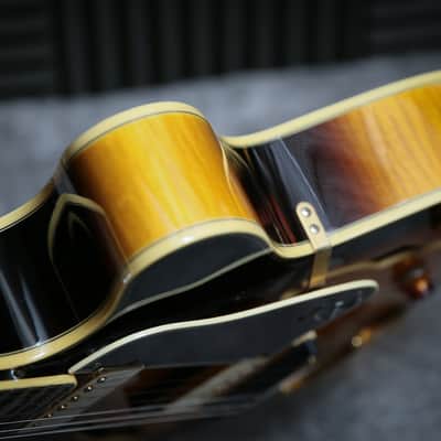 Epiphone Joe Pass Emperor II Sunburst Made in Korea image 9