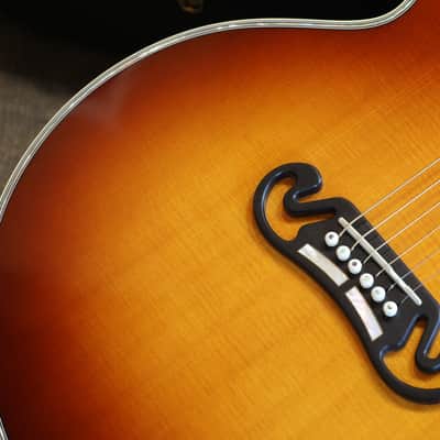 2018 Gibson Custom Shop SJ-200 Regal Jumbo Acoustic Guitar Sunburst + COA OHSC image 5