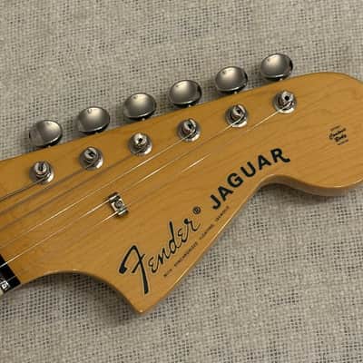 2004 Fender Japan JG-66 Jaguar Limited Edition Antigua Finish + G&G Deluxe Case Hang Tags Duncan Hot Jag Upgrade image 6