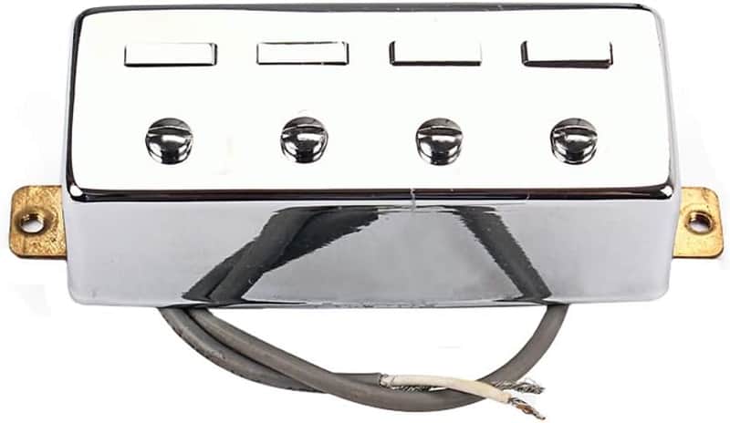 Guitar Pickup,Guitar Humbucker Pickups,For 4 String Bass Guitar Parts,Silver image 1