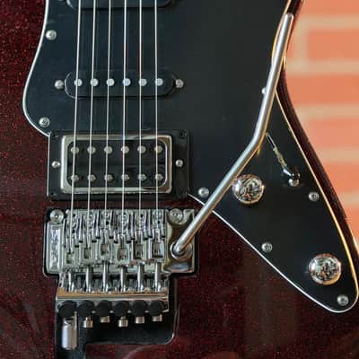 Suhr Pete Thorn Signature Custom HSS Electric Guitar - Red Sparkle image 3