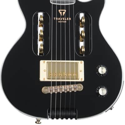 Traveler Guitar EG-1 Custom Electric Guitar - Gloss Black image 2
