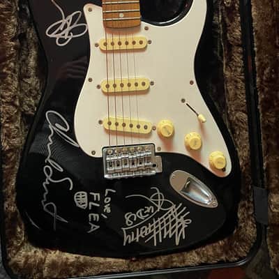 Red Hot Chili Peppers Signed / Authenticated Guitar image 5