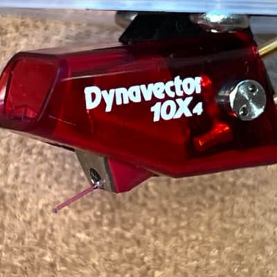 Dynavector 10X4 High Output Moving Coil Phono Cartridge Ruby Cantilever Fritz Gyger Stylus True Audiophile HOMC Record Vinyl Player Turntable Phonograph Gramophone Hi-Fi Stereo image 1