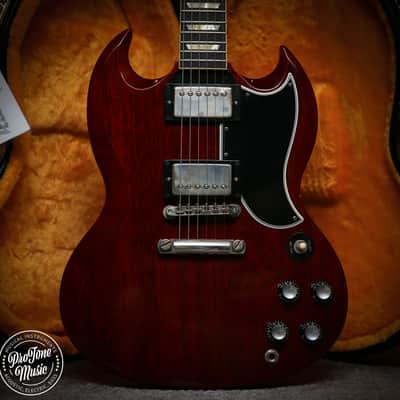 2024 Gibson USA Custom Shop 61' SG Standard VOS Cherry Red image 7