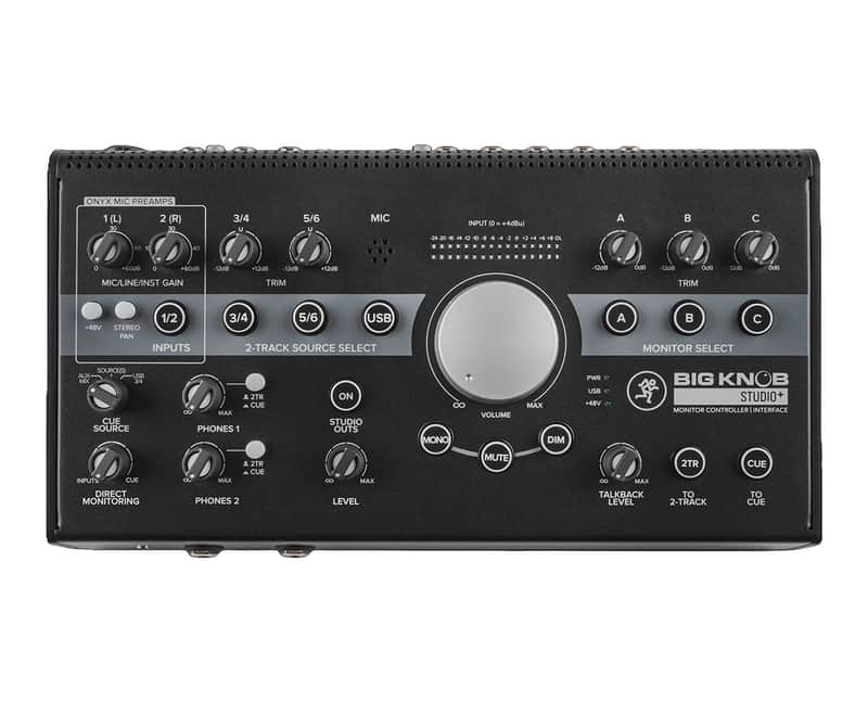 Mackie Big Knob Studio + PLUS 4x3 Studio Monitor Controller PROAUDIOSTAR image 1