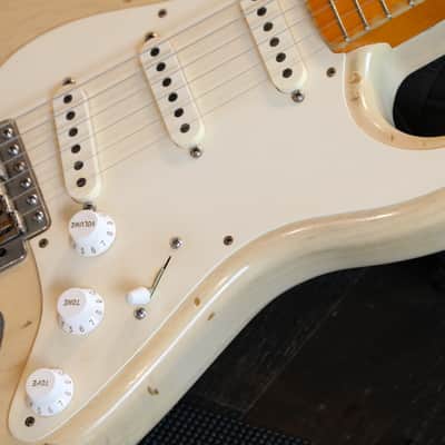 2009 Nash Guitars S-57 with Lollar Pickups Electric Guitar Blonde Factory Relic + OC image 6