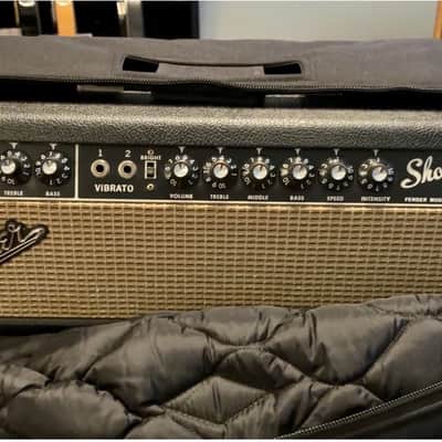 •CLEAN• 1967 Blackface Fender Showman – *VIDEO* image 2
