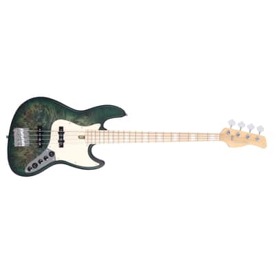 Sire Marcus Miller V7 Swamp Ash Reissue Bass Transparent Green Satin image 8