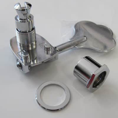 Fender USA Deluxe Bass Single F-Logo Tuner with Fluted Shaft 0992006000 image 2