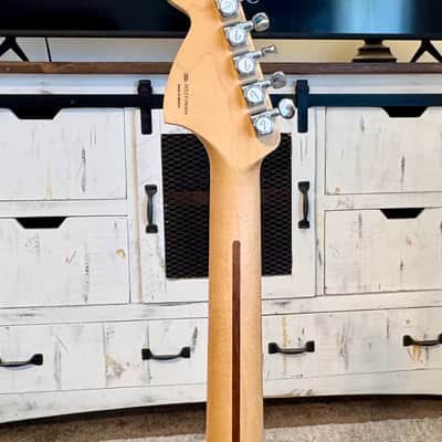 Fender Deluxe Roadhouse Stratocaster with Maple Fretboard - 12" Radius - Olympic White - Copper Pickguard image 5