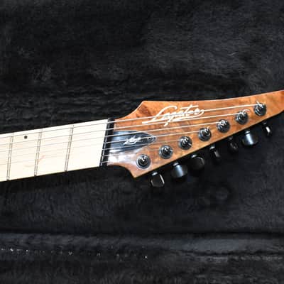 Legator Ninja 200 SE Fanned Fret 7 String 2016 - Walnut image 12