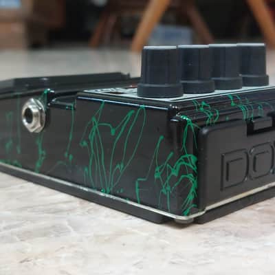 DOD FX92 Bass Grunge 1994 [Mint NOS - New Old Stock] Black with Green Gloss Airbrush Finish image 20