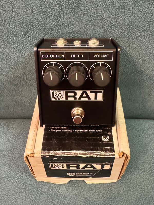 Pro Co RAT 1985 Reissue White Face ラット ProCo RAT Whiteface Reissue | Reverb