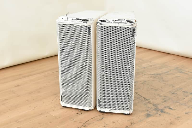 QSC WideLine-10 Dual 10-Inch Wide Line Array Speaker Pair (church owned) CG00WS6 image 1