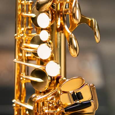 Yamaha YAS-62II Professional Alto Saxophone Gold Lacquer with Case - Used image 8