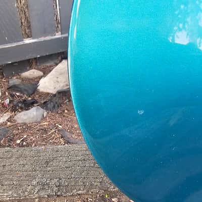 Gibson Les Paul Studio 2002 - Blue Teal Flip Flop image 4