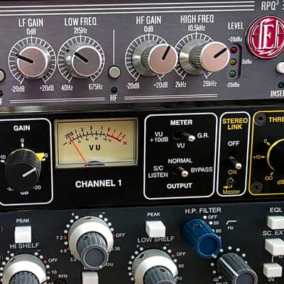 Drawmer 1968 MKII Dual-Channel Vacuum Tube Compressor, mint condition image 3