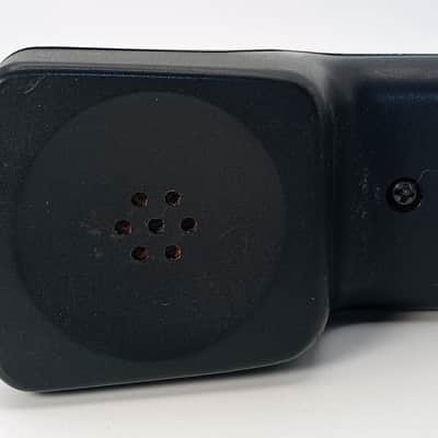 Custom Lo-Fi Telephone Microphone - TeleQuest Big Button 1980’s Phone Mic - White/Black w/ Base image 5
