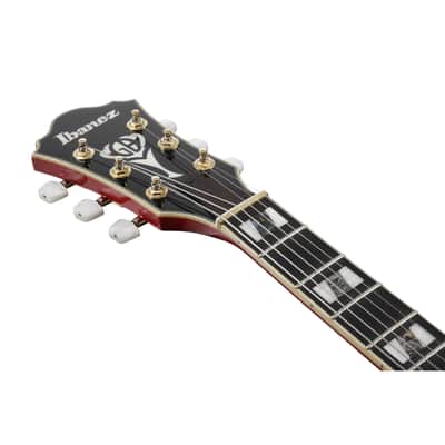 Ibanez George Benson GB10SEFM-SRR Sapphire Red - Semi Acoustic Guitar image 8