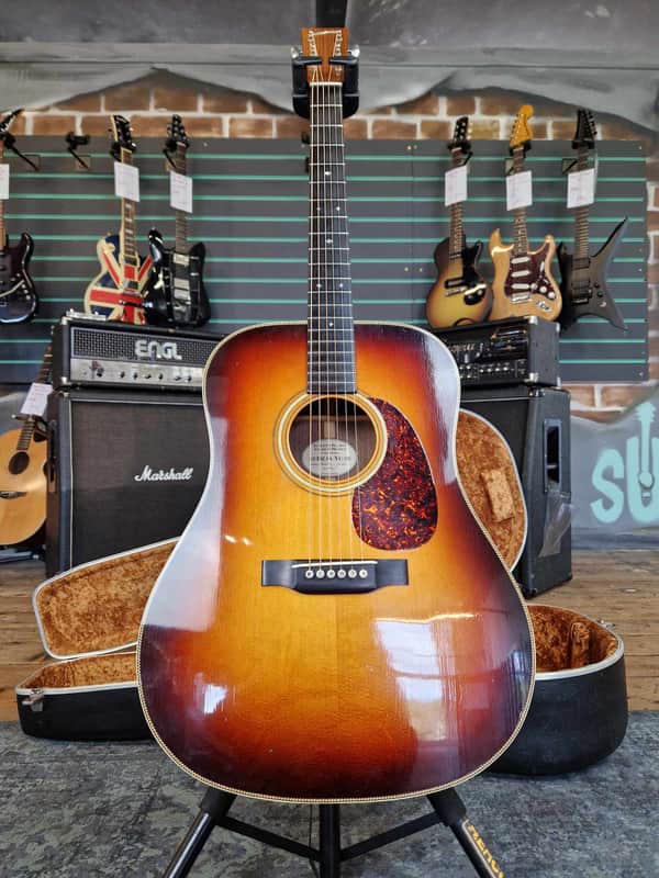 Blazer & Henkes Phoenix Deja Vu 1999 Sunburst Acoustic Guitar image 1