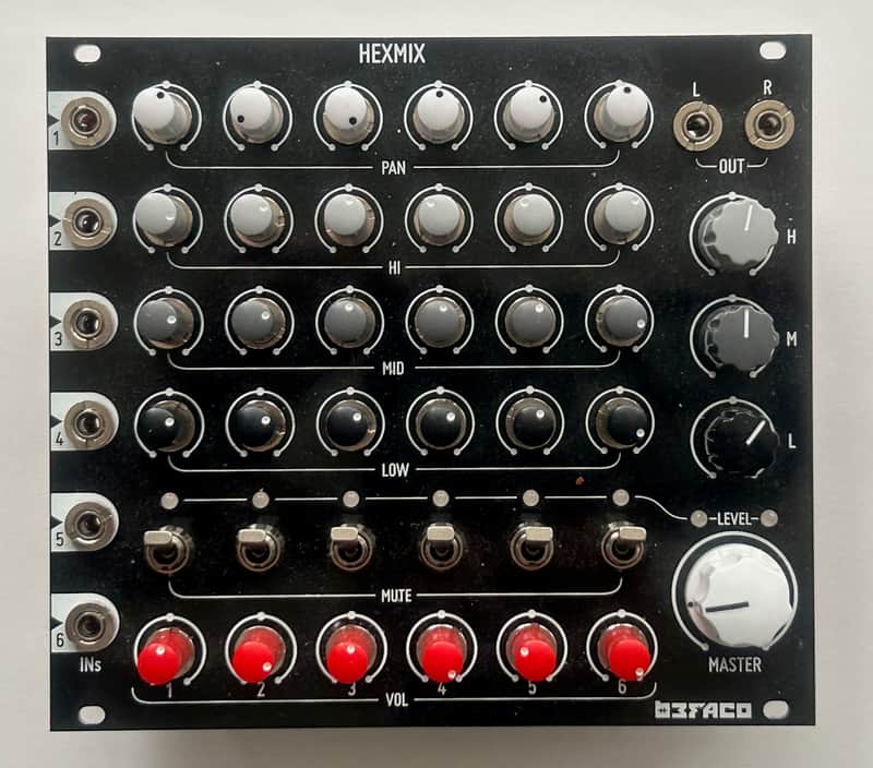Befaco Hexmix Eurorack Synthesizer Module 2010 - Present - Black image 1