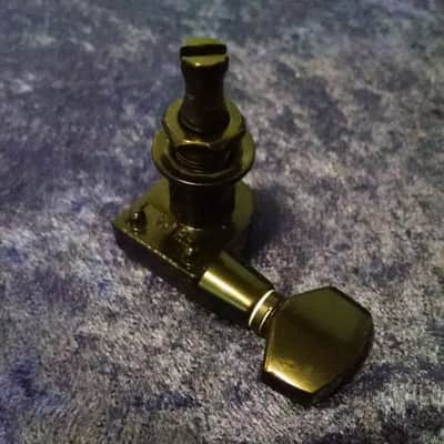 1990s Ibanez Gotoh Black Tuners R-hand 6 in Line Tuners image 4