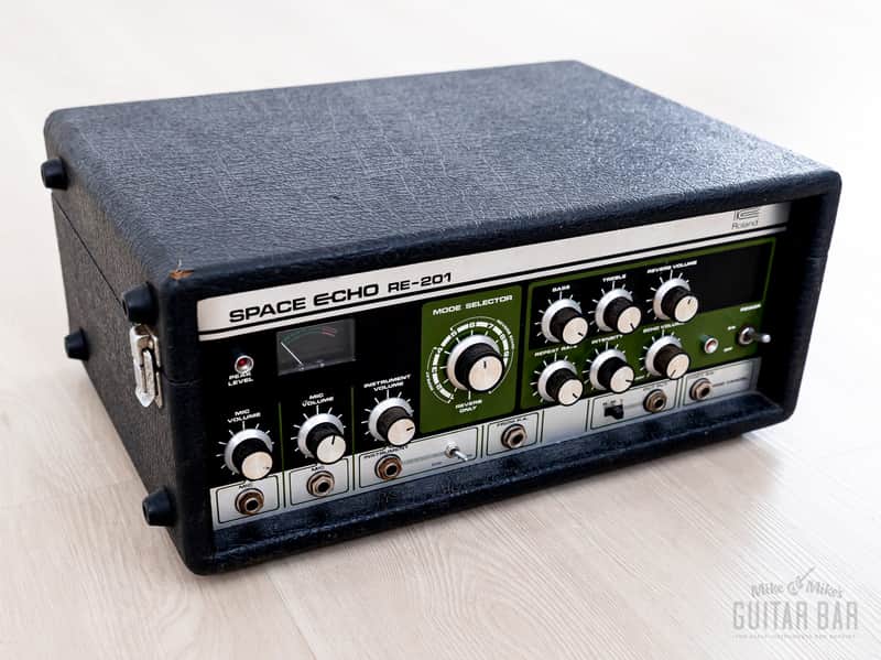 1983 Roland Space Echo RE-201 Vintage Analog Tape Delay, Clean & Serviced image 1