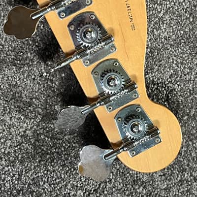 2007 Fender Deluxe Active Jazz bass neck w/tuners image 5
