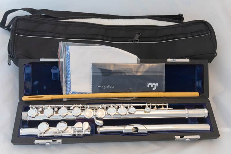 Sankyo Prima Etude Flute *Sankyo Silver headjoint *Made in Japan *Overhauled New Pads image 1