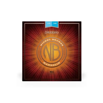D'Addario Nickel Bronze 10-38 Light Mandolin Strings - NBM1038 image 3