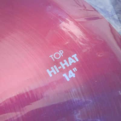 Paiste Color Sound 14" 900 Red Hi-Hat 1923714 image 4