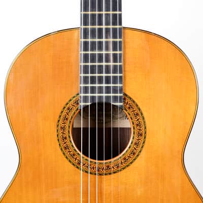 Yamaha GC-10S Handmade Concert Classical Guitar 1976 Signed by Toshiro Kato, Solid Cedar, IRW image 3