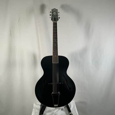 The Loar LH-300-BKM Archtop Acoustic Guitar- Black image 2