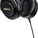 Shure SRH840A Over-Ear Wired Headphones for Critical Listening & Monitoring, Professional Headset, Tailored Frequency Response, Superior Detailed Sound, Adjustable & Collapsible Design - 2022 Version
