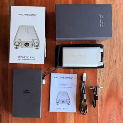 Phil Jones HA-2 Bighead Pro USB Bass Headphone Amp 2019 - Present - Silver imagen 5
