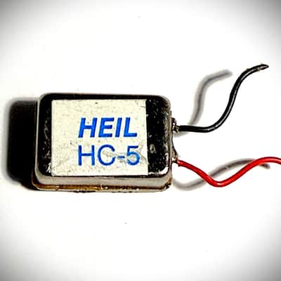 Genuine Heil HC-5 microphone element, the key element , used, tested, working image 1