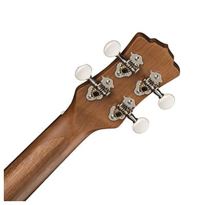 Luna UKE ACS Uke Flamed Acacia Soprano Ukulele w/Gigbag image 5