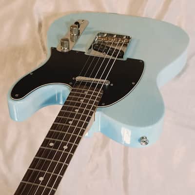 Belle Guitars Teg Workhorse - Faded Sonic Blue image 11