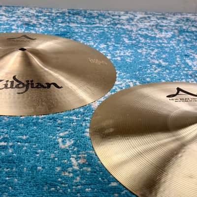 Don’t pay £400+!! 14” Zildjian A NEW BEAT Hihats 1011g 1334g image 8
