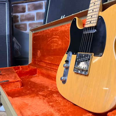 Fender American Vintage '52 Telecaster Butterscotch Blonde 2002 Left Handed image 14