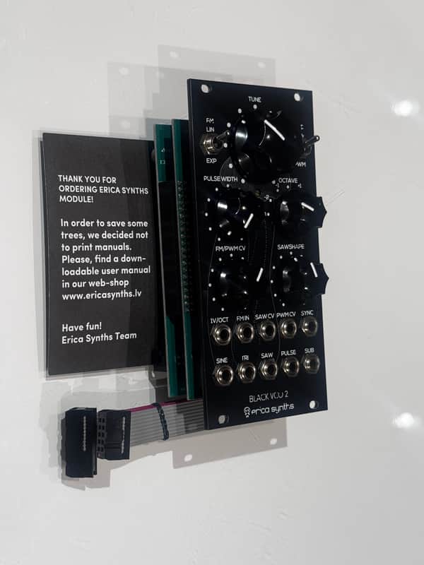 Erica Synths Fusion VCO V2 2014 - Present - Black image 1