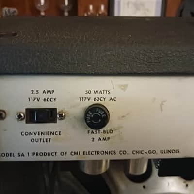 Chicago Musical Instruments Sabre Reverb I Combo Organ Amp 1960s Gibson/Kalamazoo Farfisa image 5