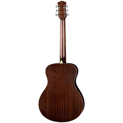 Luna Art Vintage Folk Left Handed Solid Spruce Top Distressed Acoustic Guitar image 2