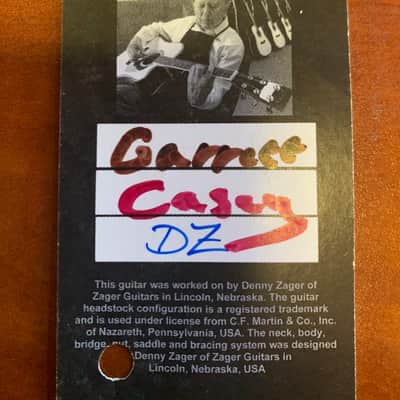 Zager Zad-80CE/N 2018 Cedar - Rosewood image 14