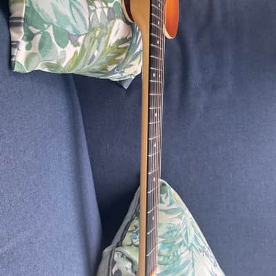 Fret-King Country Squire Semitone De Luxe Honeyburst Telecaster thinline type electric guitar image 14
